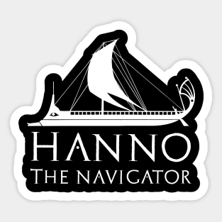 Hanno The Navigator Carthaginian Maritime Expedition Sticker